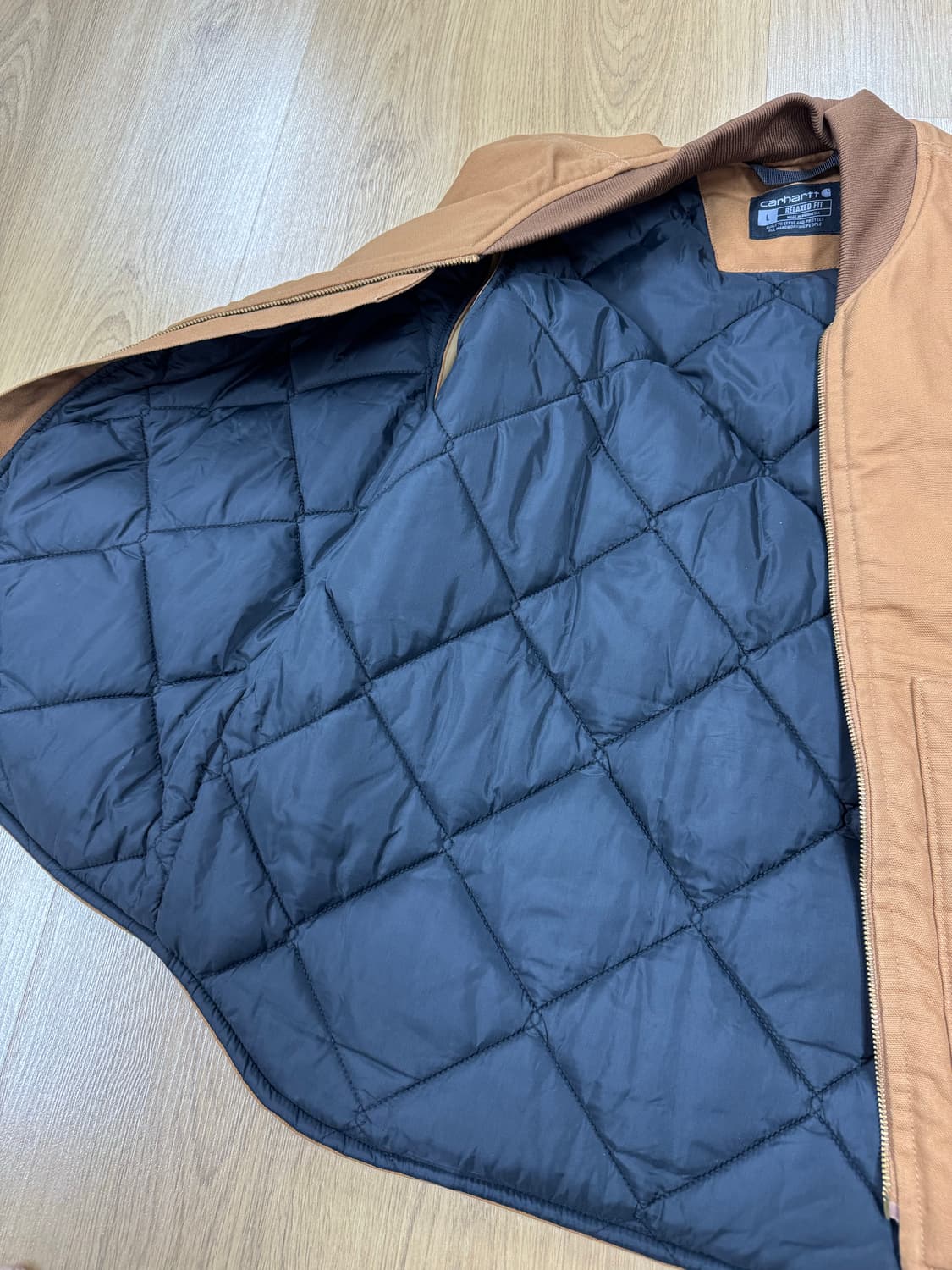 칼하트 덕 베스트 브라운  상품이미지3