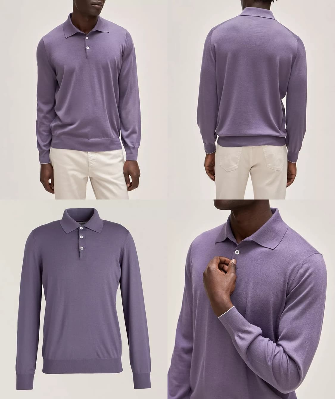 브루넬로 쿠치넬리 / 신상 카라 니트 / 50 (105사이즈) 새상품 상품이미지7