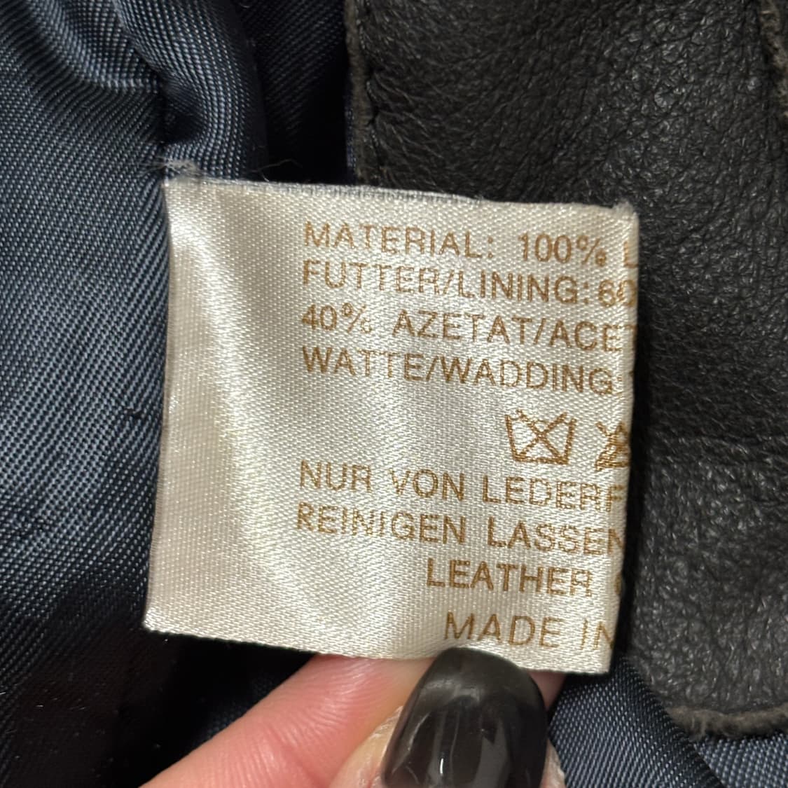 BMW M style Leather Sports Jacket 상품이미지10