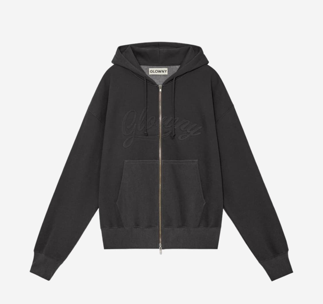 Glowny Jordan Pigment Zip-Up Hoodie  상품이미지1