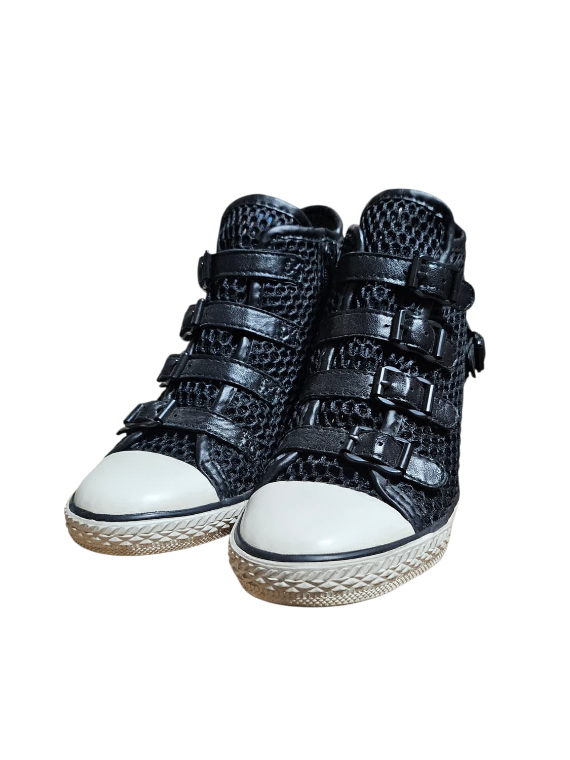 ASH 아쉬 GOSSIP 웨지힐 스니커즈 | 35 | 올블랙 상품이미지5