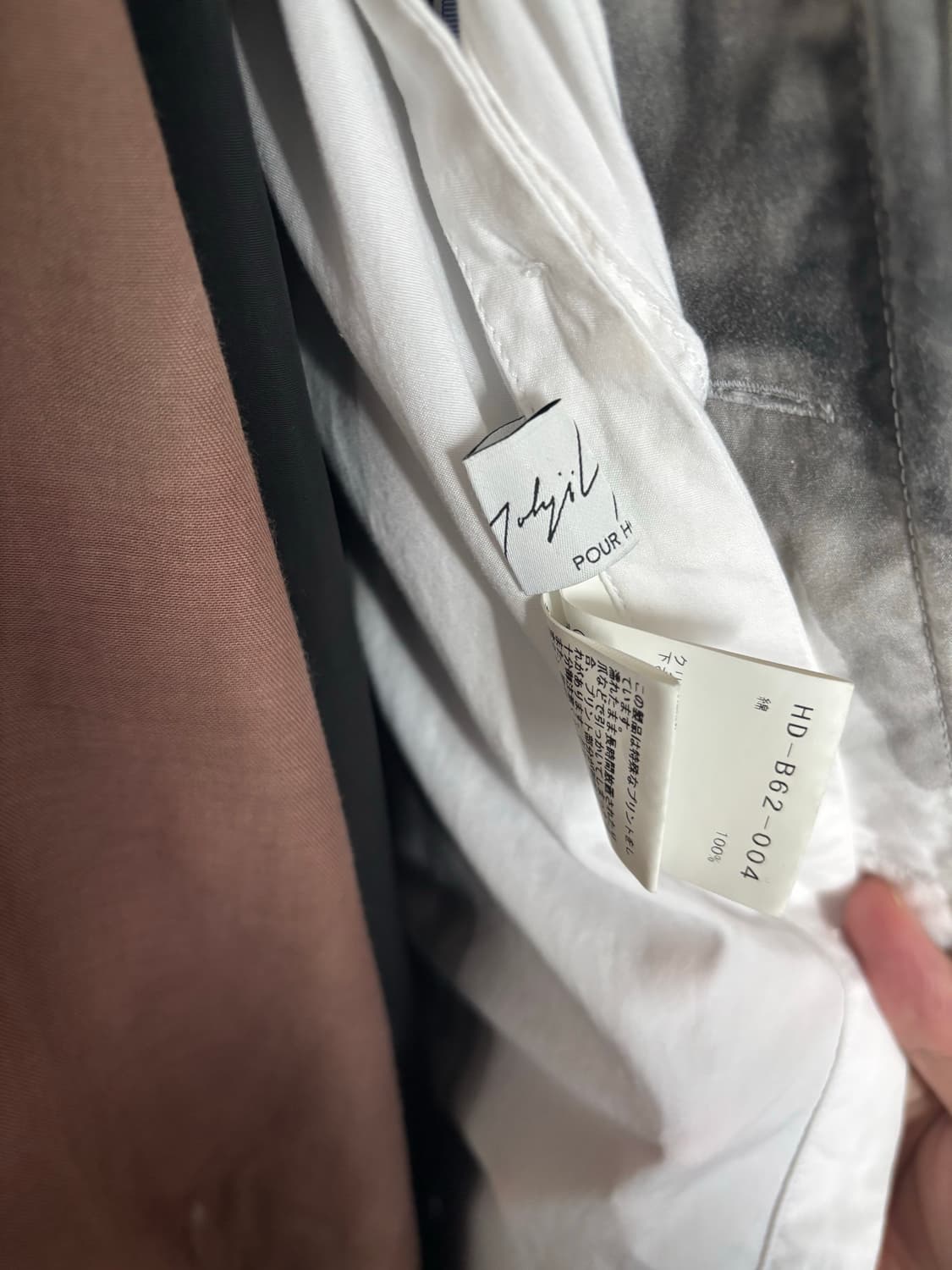 요지야마모토 뿌르옴므 셔츠 상품이미지8