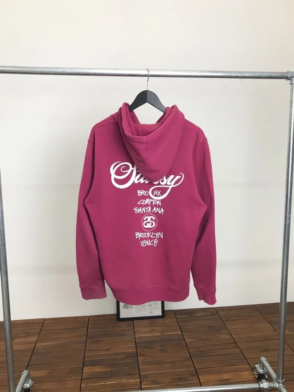 00's Stussy World Tour Zip Hoodie 상품이미지5