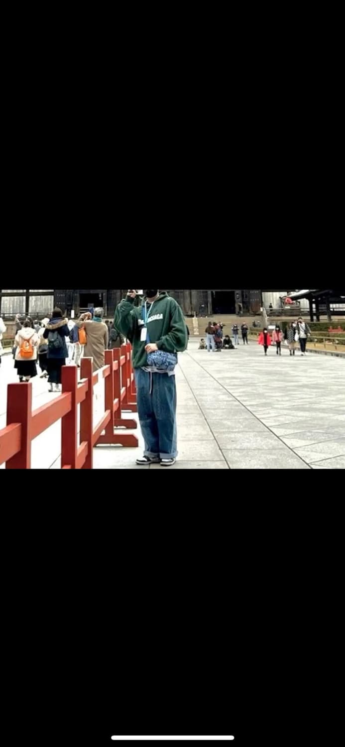 슈프림 퍼퍼 사이드백 블루 페이즐리 22FW 상품이미지5