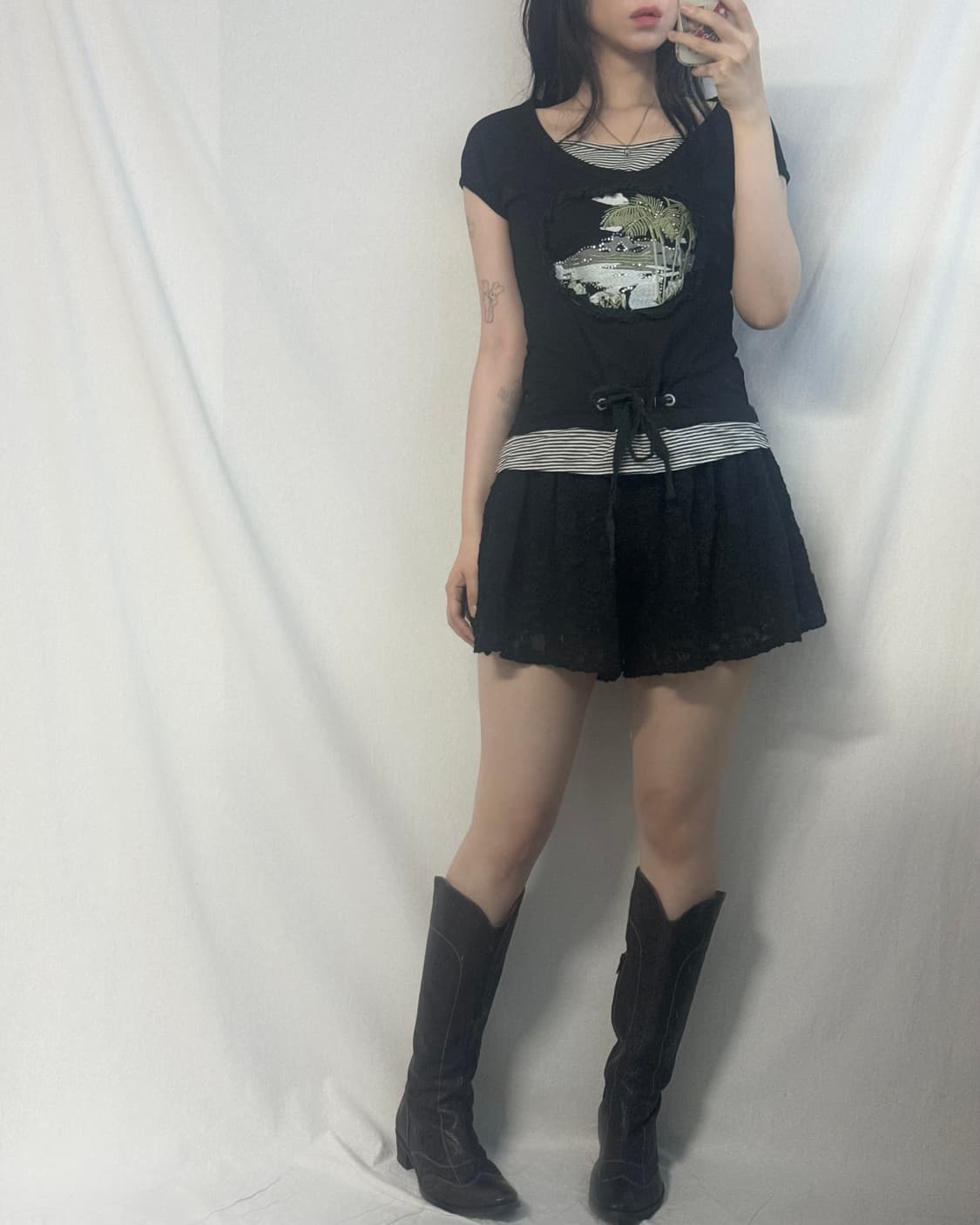 (미사용) 레이스 큐롯 팬츠 상품이미지7