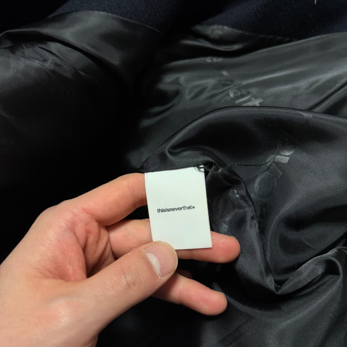 디스이즈네버댓 울 롱코트 상품이미지4