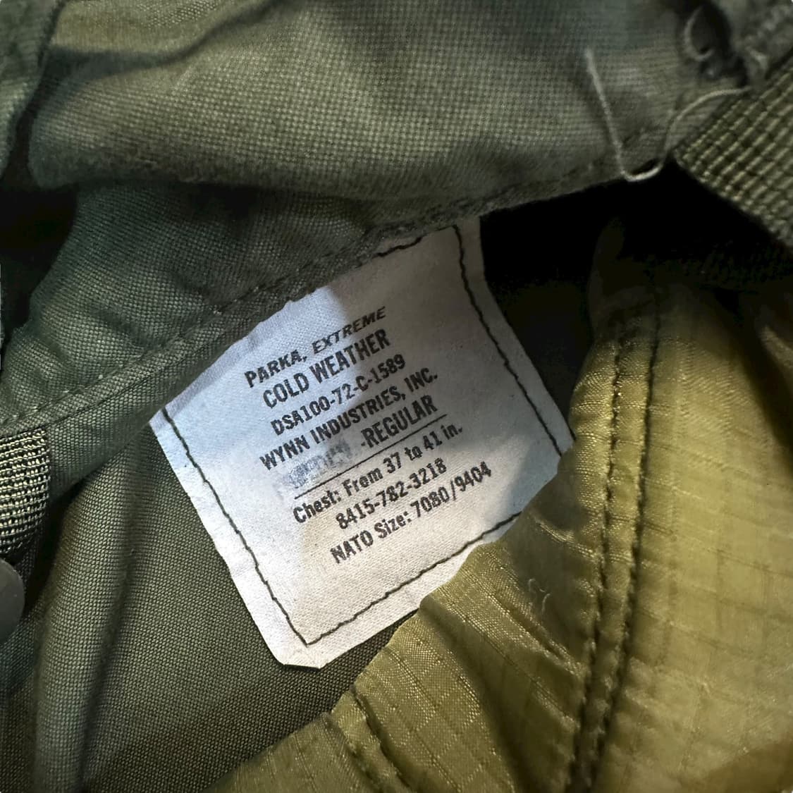 미군 오리지널 M65 피쉬테일 파카 상품이미지8