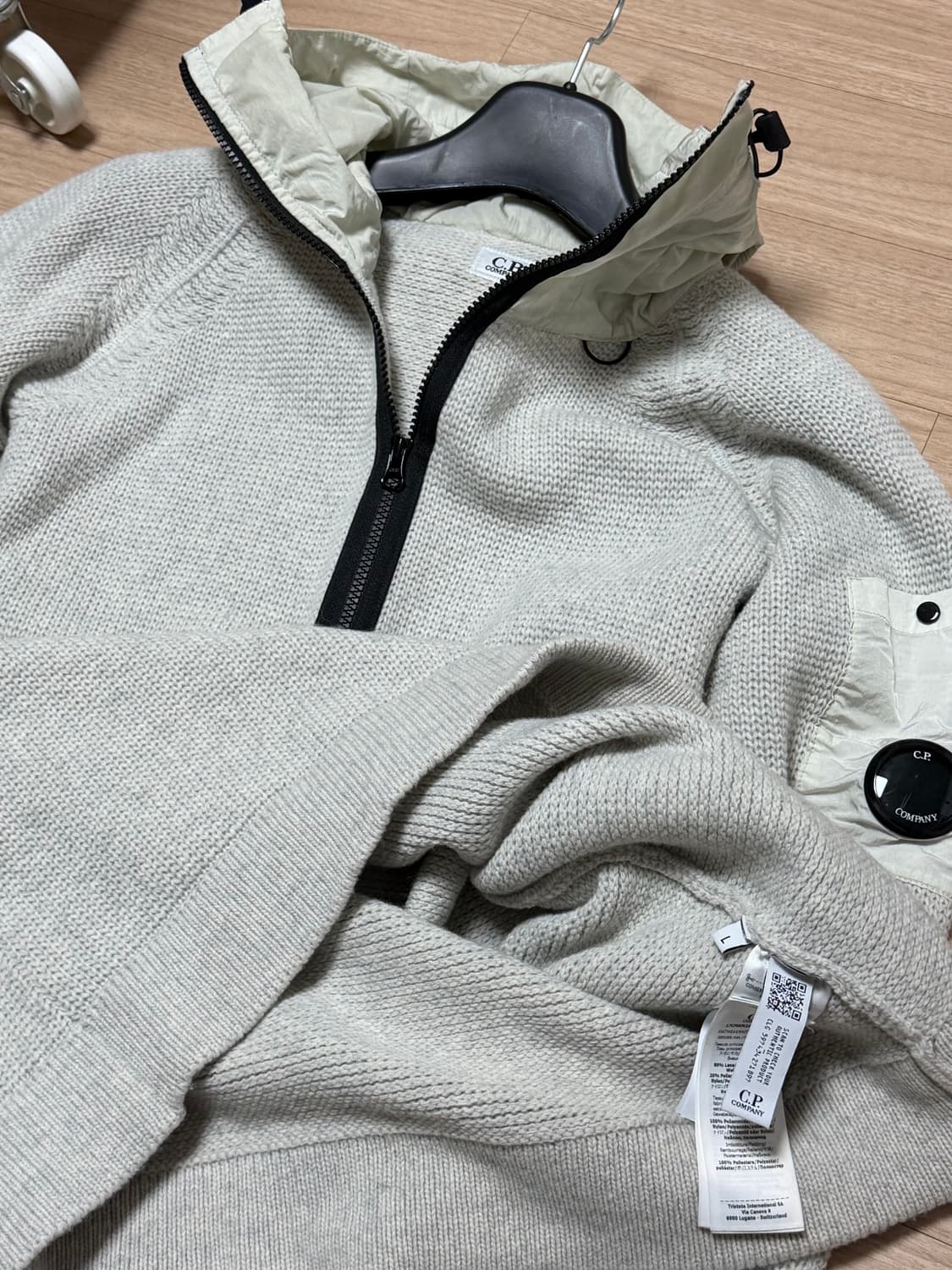 CP컴퍼니  아노락 니트 후드 해 상품이미지6