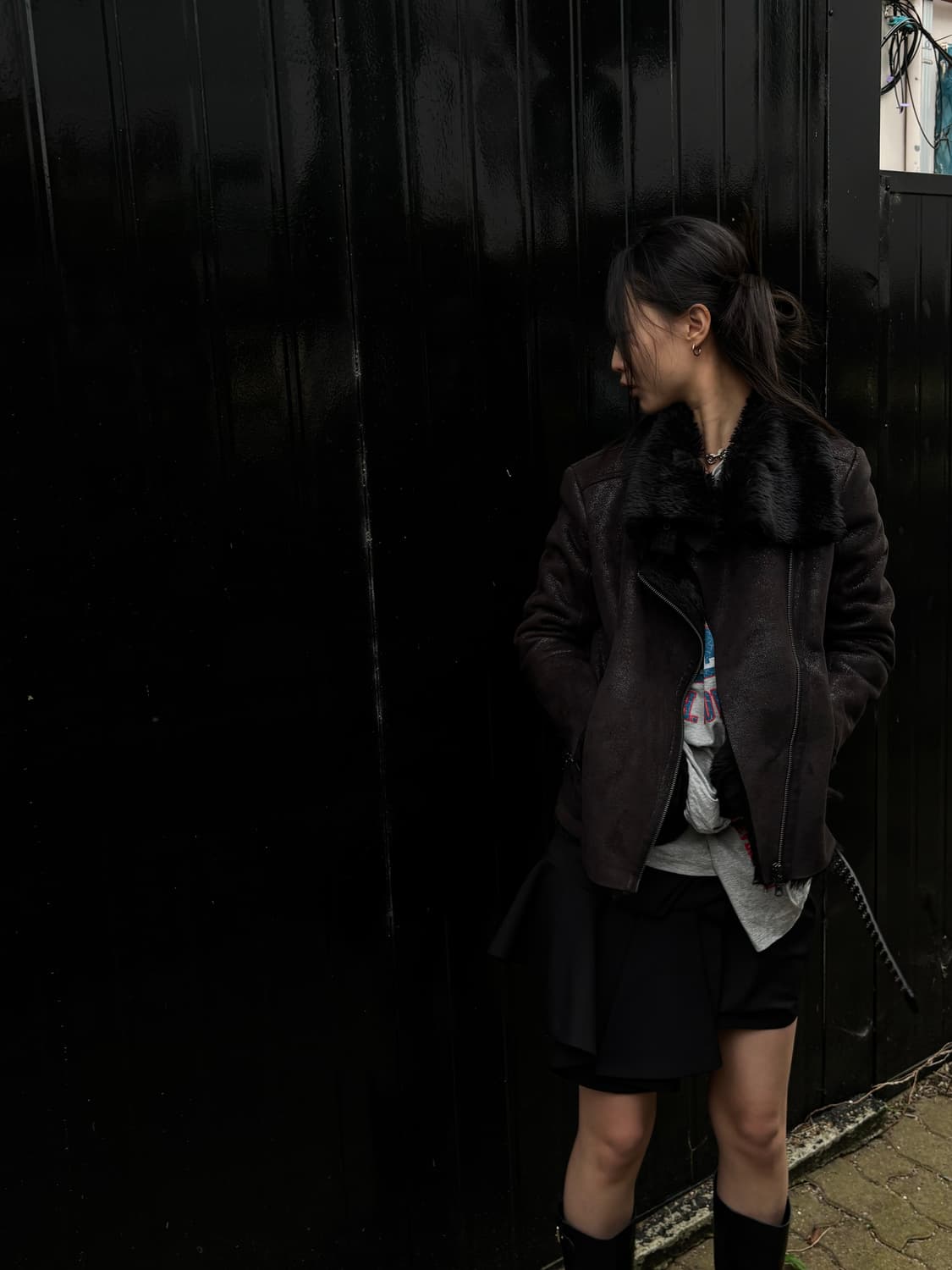 아르마니 익스체인지 무스탕 상품이미지1