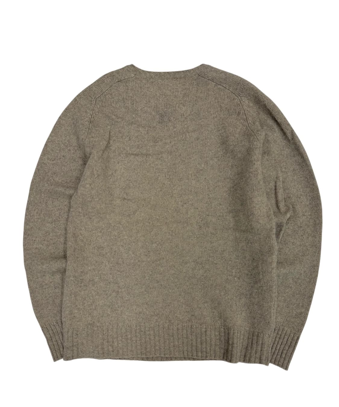 90s 폴로 울 니트 베이지 (M) 상품이미지8