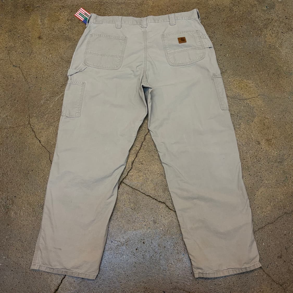 00s USA 빈티지 칼하트 싱글니 워크팬츠 상품이미지7