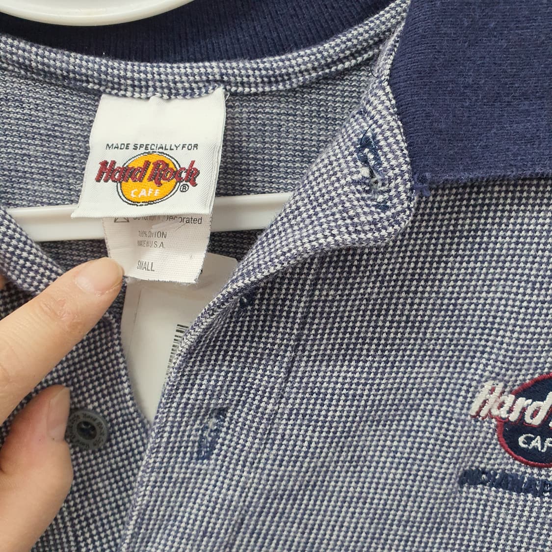 하드락카페 반팔 카라티 상품이미지3