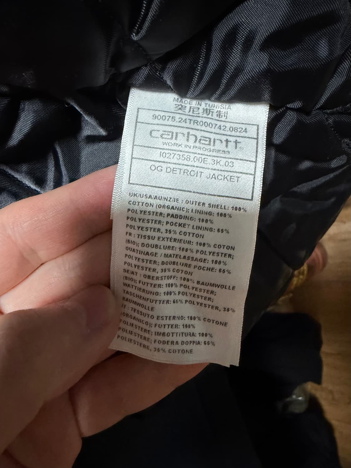 칼하트 WIP OG 디트로이트 자켓 상품이미지4