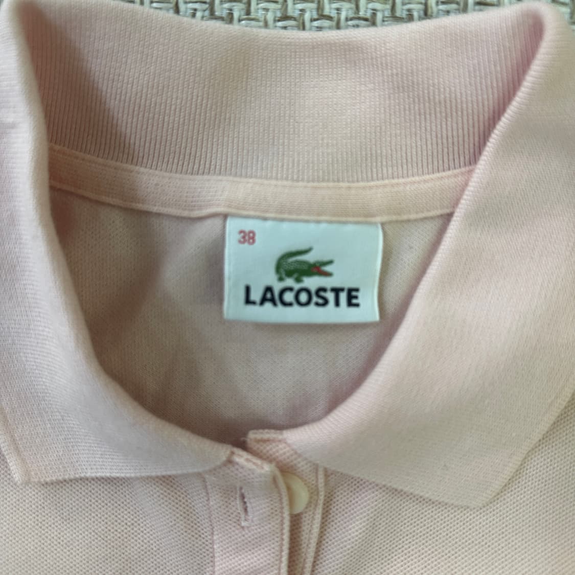 38 라코스테 여자 반팔 폴로 셔츠 0414D 상품이미지2