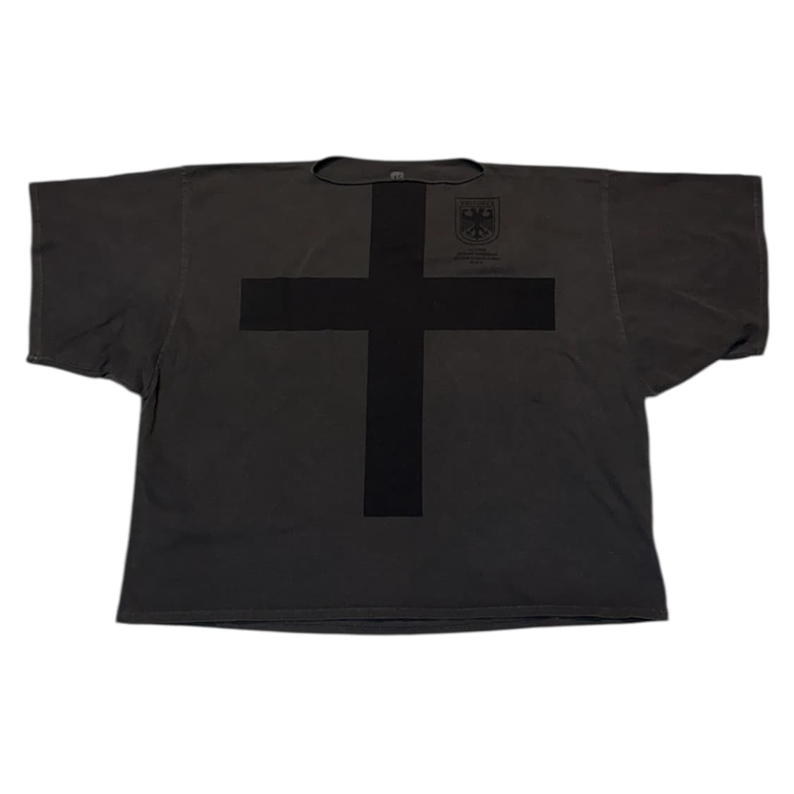 칸예 이지 벌처스 리스닝파티 고양 머천 티셔츠 차콜 상품이미지1