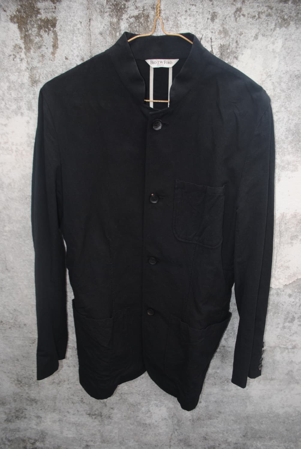 BED J.W. FORD 차이나 카라 린넨 블레이저 상품이미지3