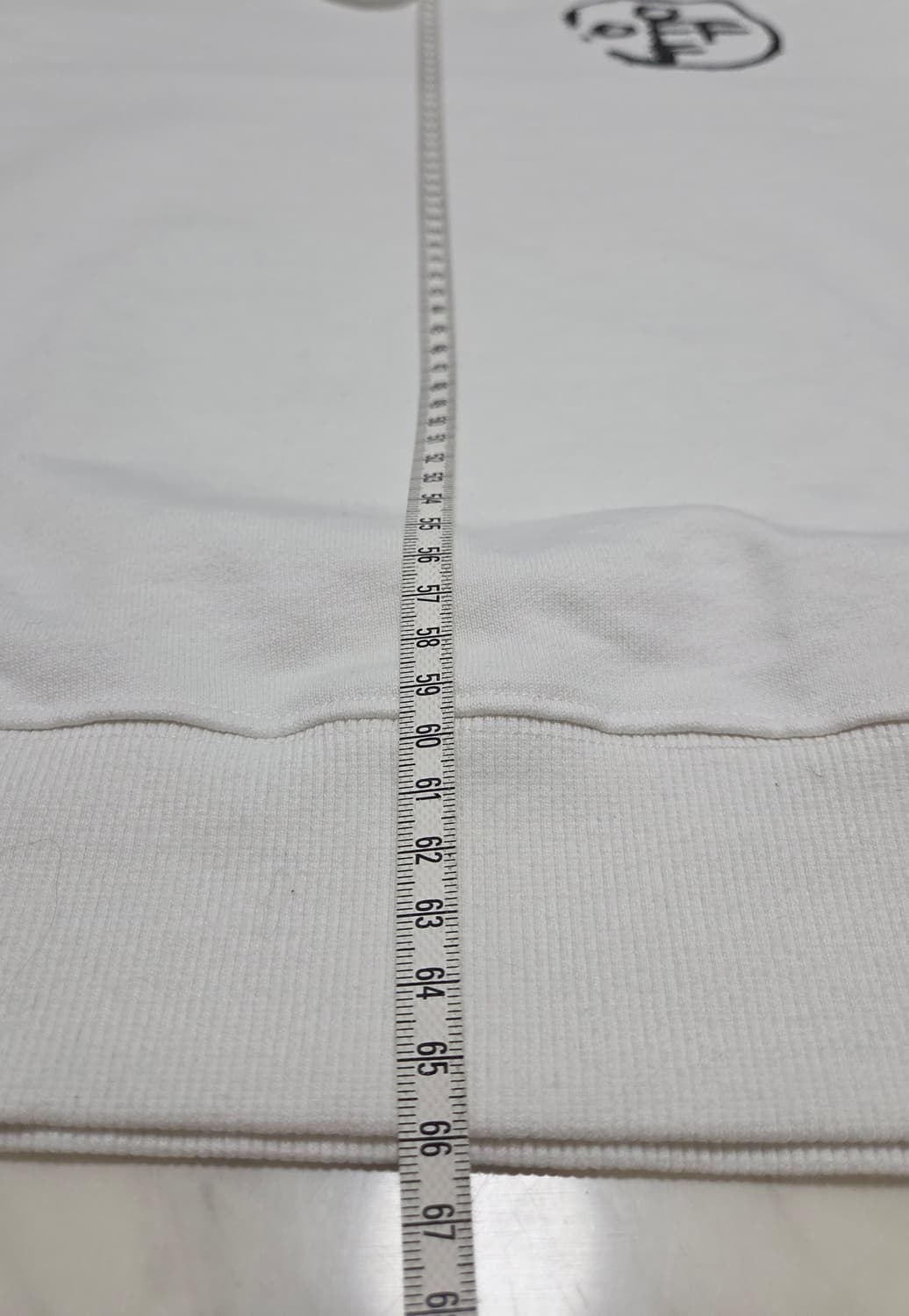 오프화이트 프린트 맨투맨 상품이미지4