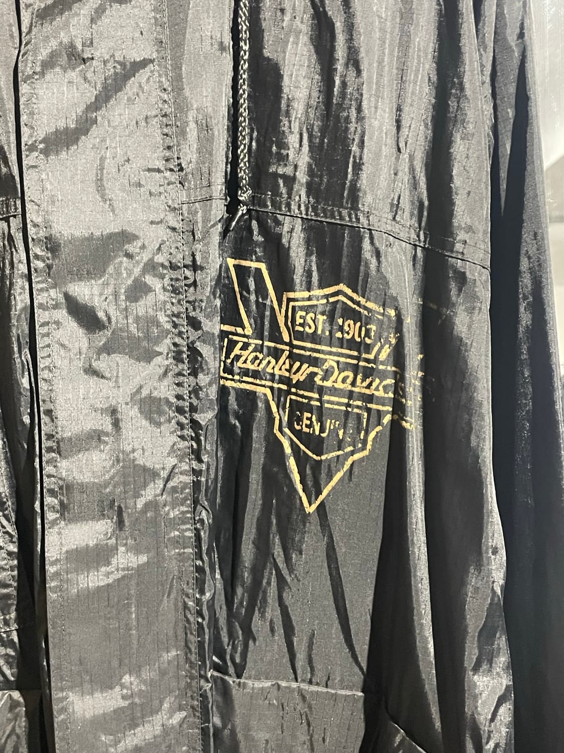 할리데이비슨 블랙 바람막이 L 상품이미지3