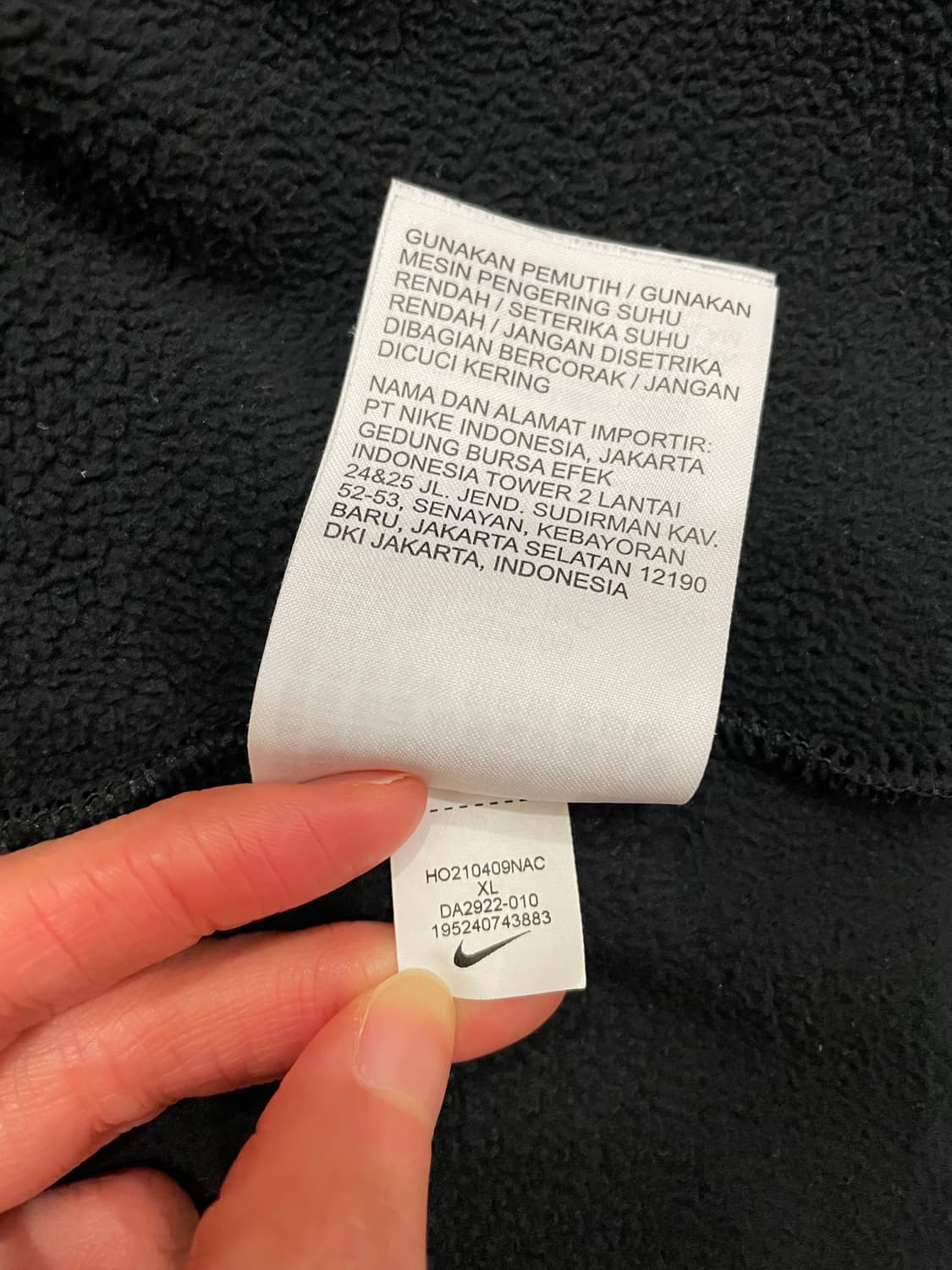 나이키 골프 써마핏 빅토리 하프집 탑 블랙 상품이미지7