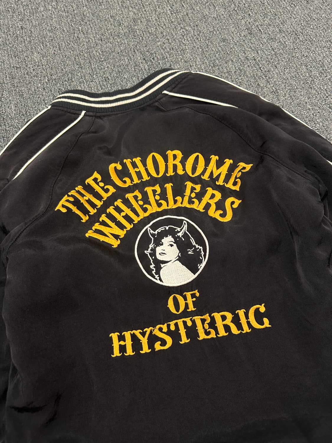 히스테릭 글래머 리버시블 스컬 블랙 스카쟌 스카잔 상품이미지5