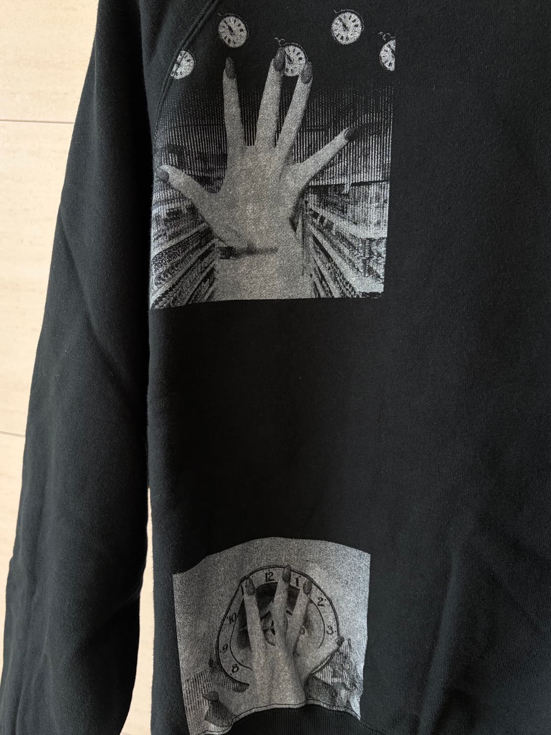 SS17' 카브엠트 BLOCK PRINT CREW NECK 상품이미지4