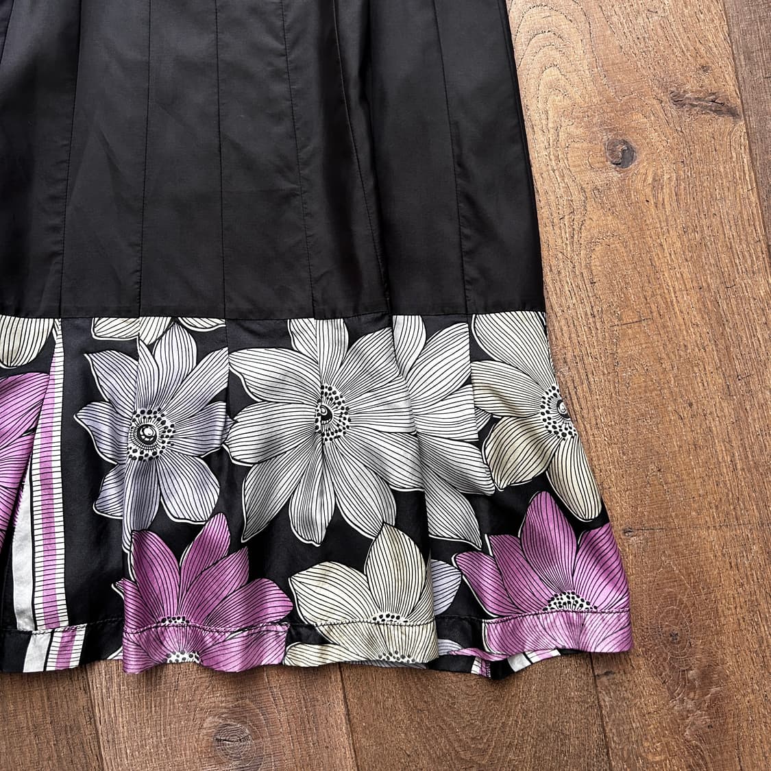 Cutting Line Floral Docking Skirt 상품이미지4