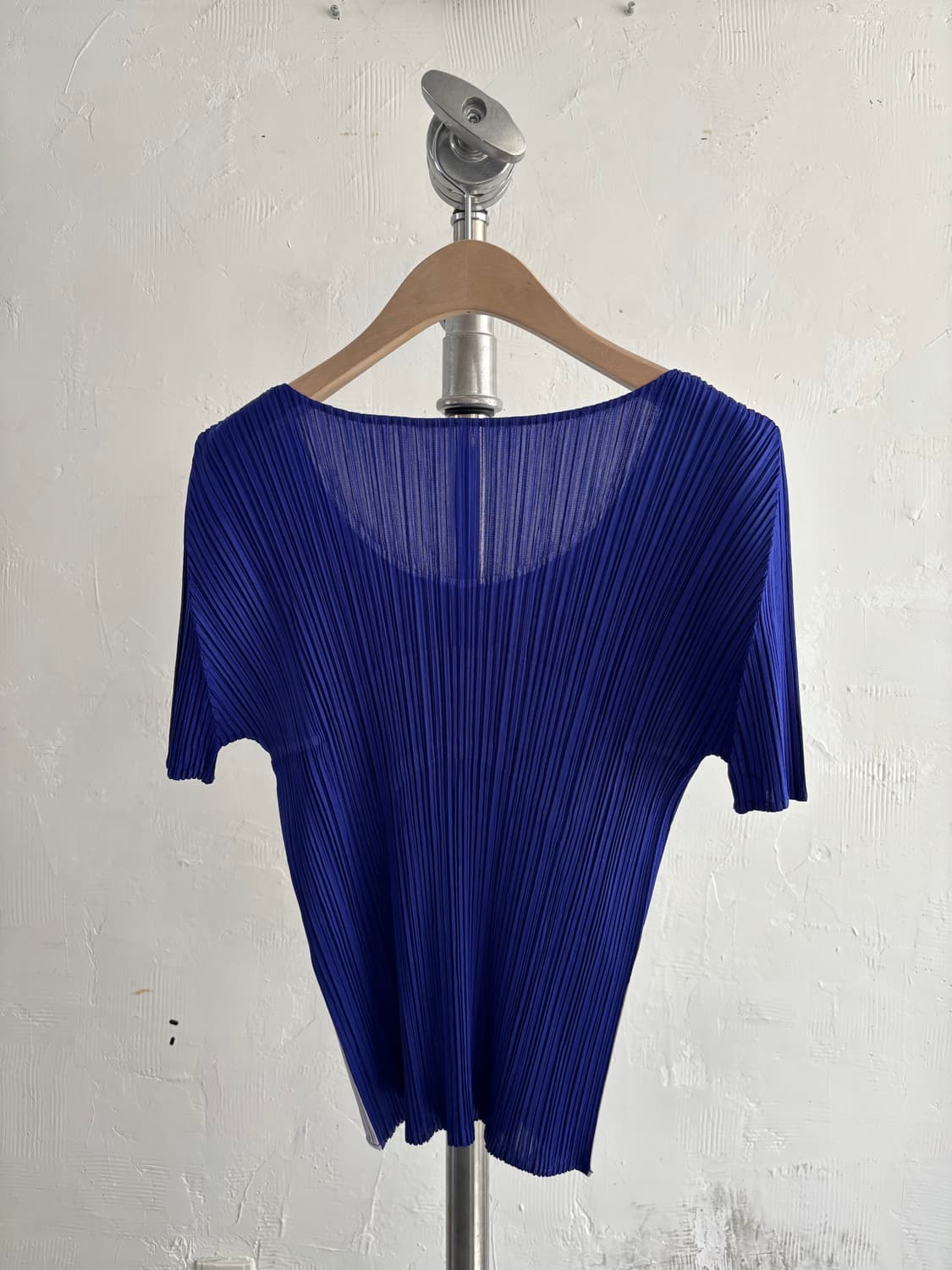 Pleats Please 플리츠플리즈 퍼플 옐로우 플리츠 반팔  상품이미지8