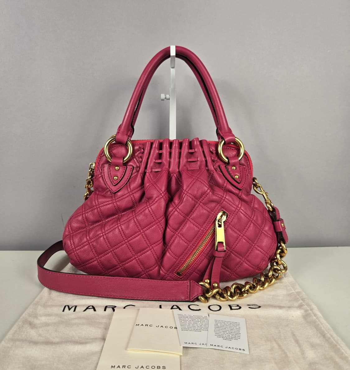 마크제이콥스 세실리아백 가방 정품 램스킨 퀼팅 체인 백 세실리아 상품이미지1