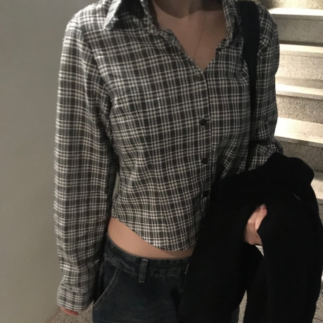ourcabinet 아워캐비넷 nerd check shirts 상품이미지1