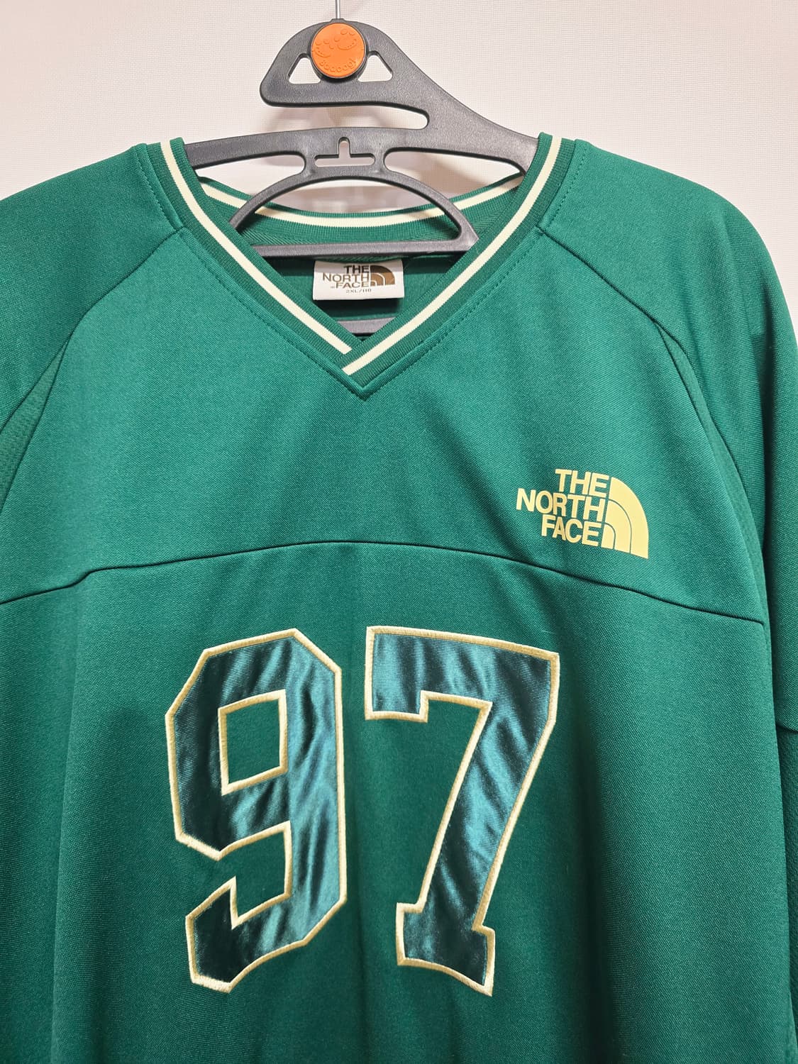 노스페이스 97 넘버링 그린 긴팔티110 상품이미지2