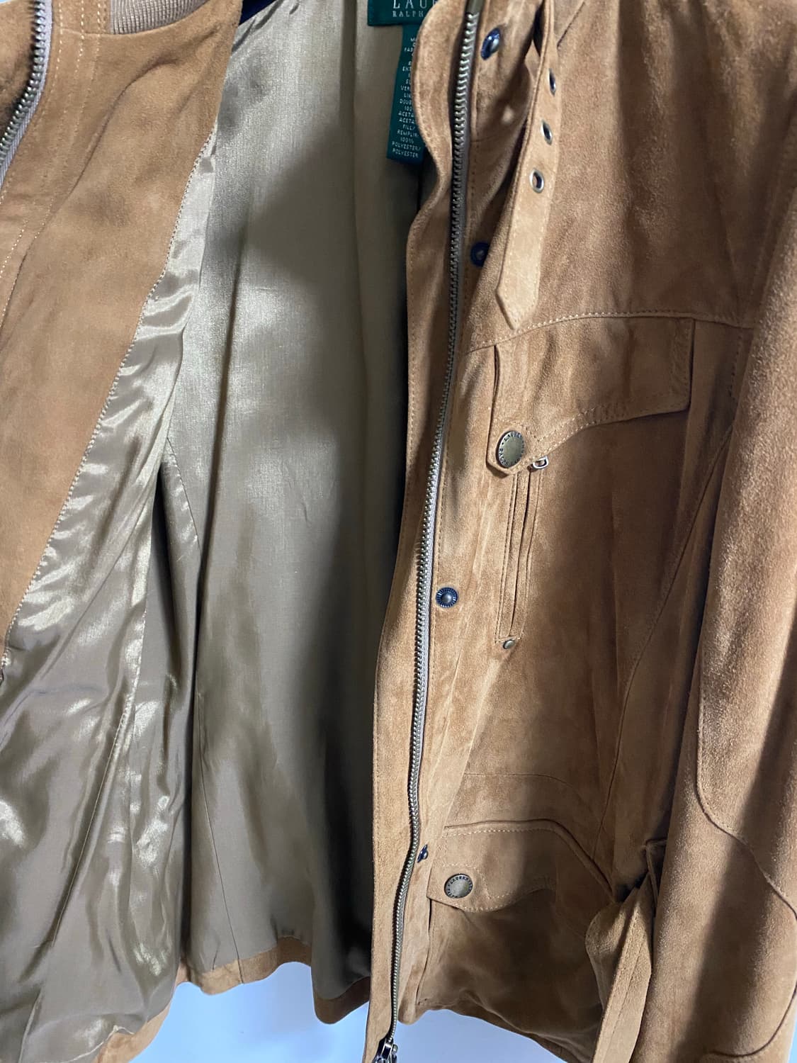 90s 빈티지 로렌 랄프 로렌 스웨이드 자켓 상품이미지6