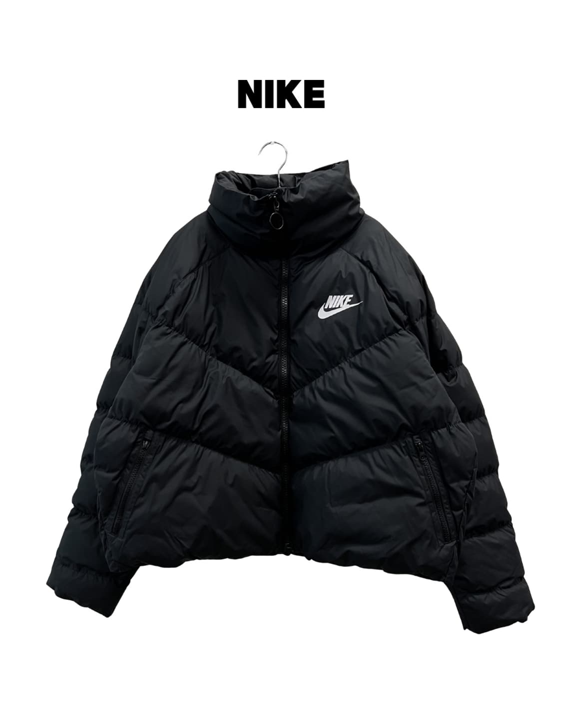 나이키 우먼스 스포츠웨어 SYN 필 스테이트먼트 패딩 재킷 블랙 상품이미지1