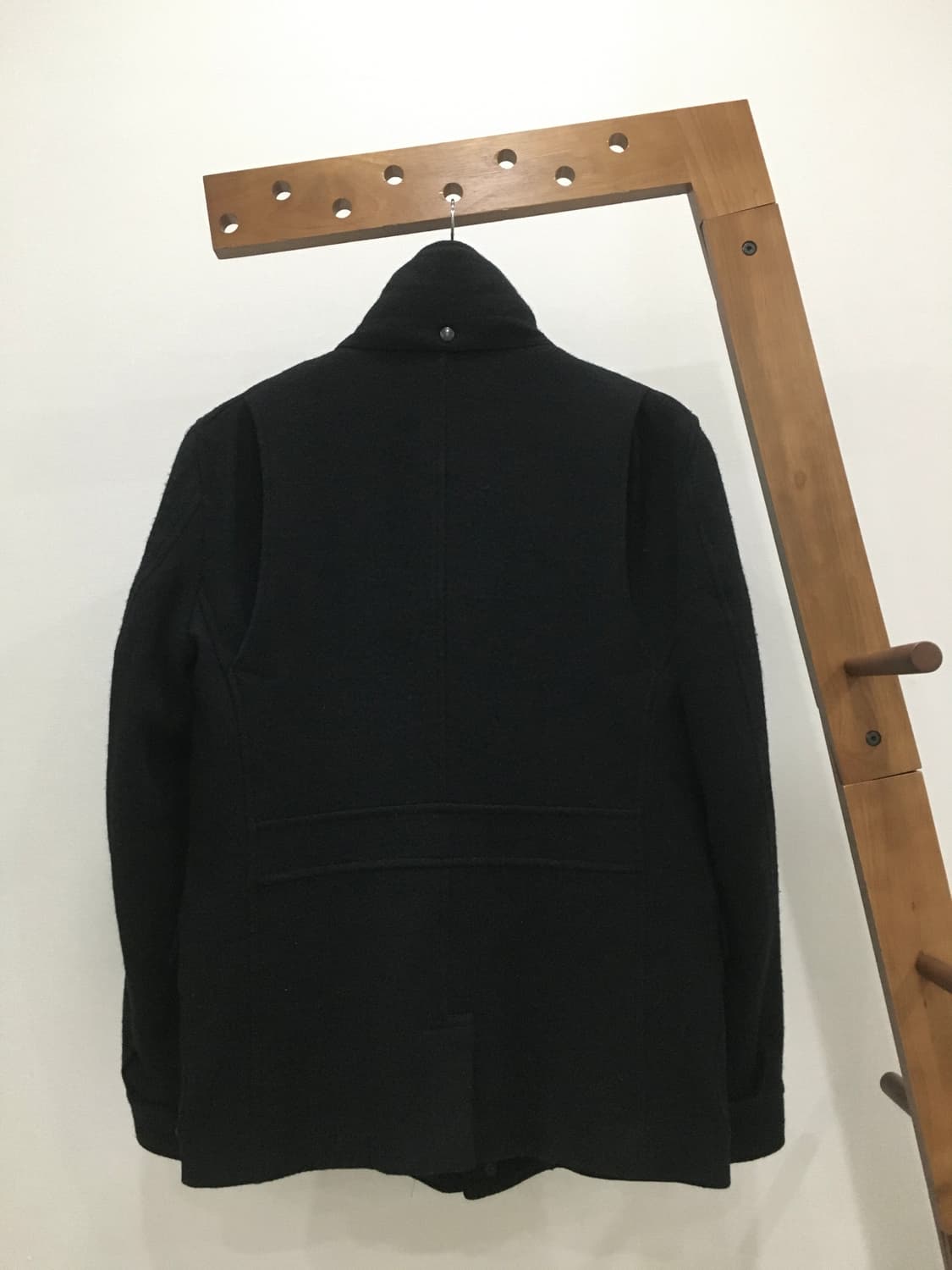 일본빈티지 하이넥 하프코트 상품이미지2