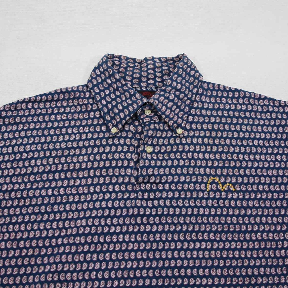 (착용컷) EVISU 패턴 카라 티셔츠 (남성용 100) 상품이미지4