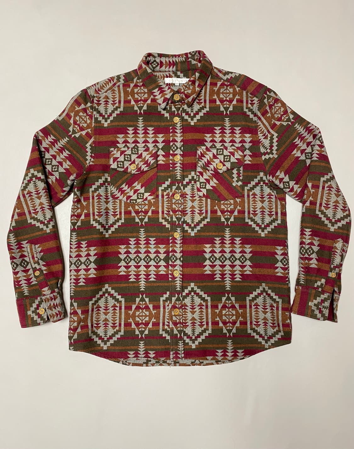 일본 파워투더피플 나바호패턴 셔츠자켓 L 상품이미지1