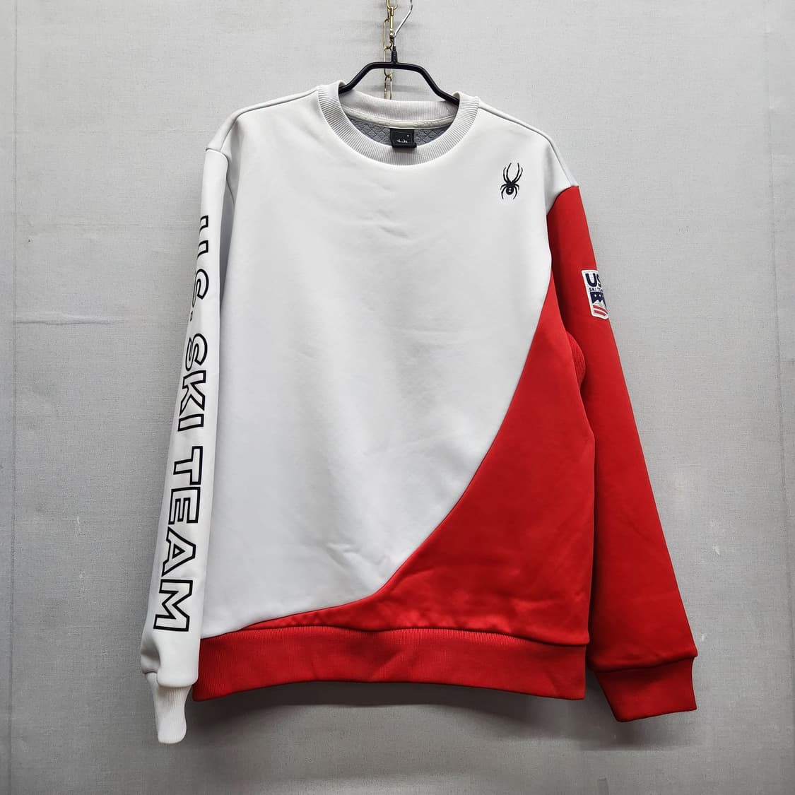 스파이더 사이드 레터링/패치 맨투맨 L 상품이미지1