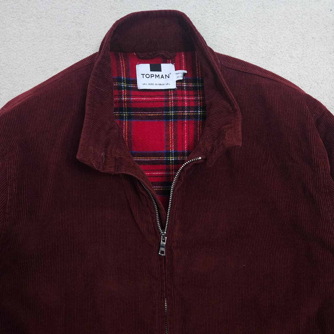 Topman 코듀로이 바라쿠타 자켓 L 상품이미지4