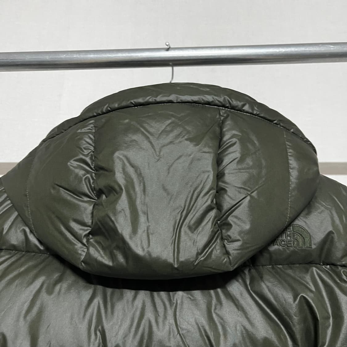 노스페이스 롱패딩 다크그린 100 상품이미지6