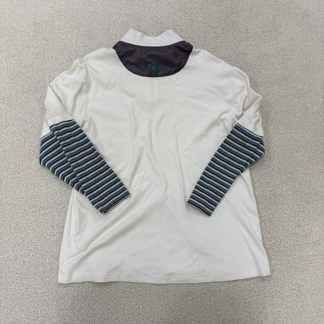 110 핑 골프 카라 긴팔 티셔츠 0127T1 상품이미지2