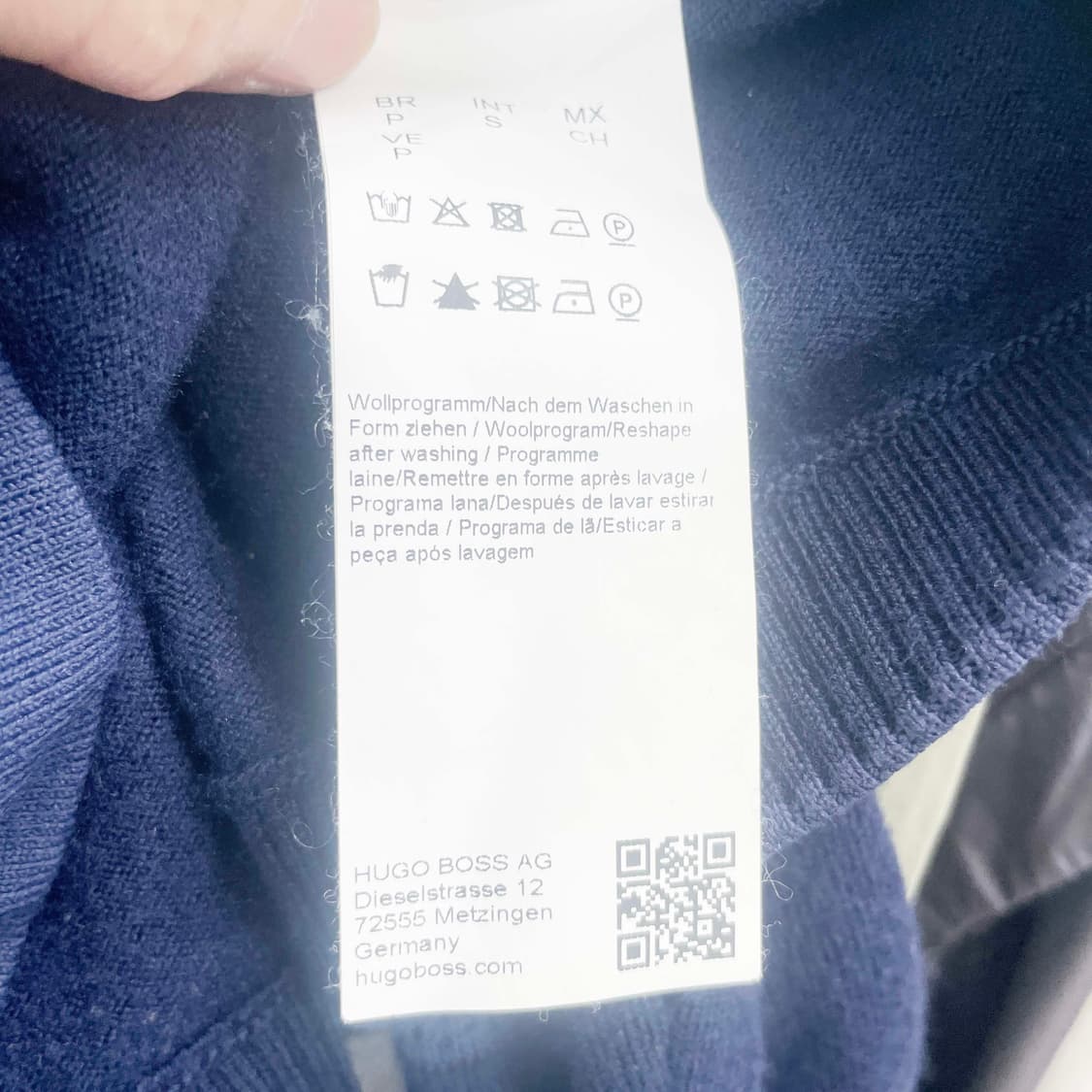 휴고보스 정품 남성니트집업 S 진스센스 상품이미지5