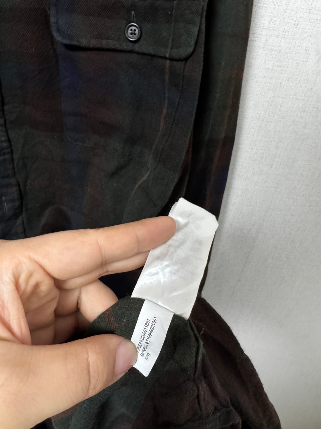 폴로 랄프로렌 체크 셔츠 2XL 상품이미지4