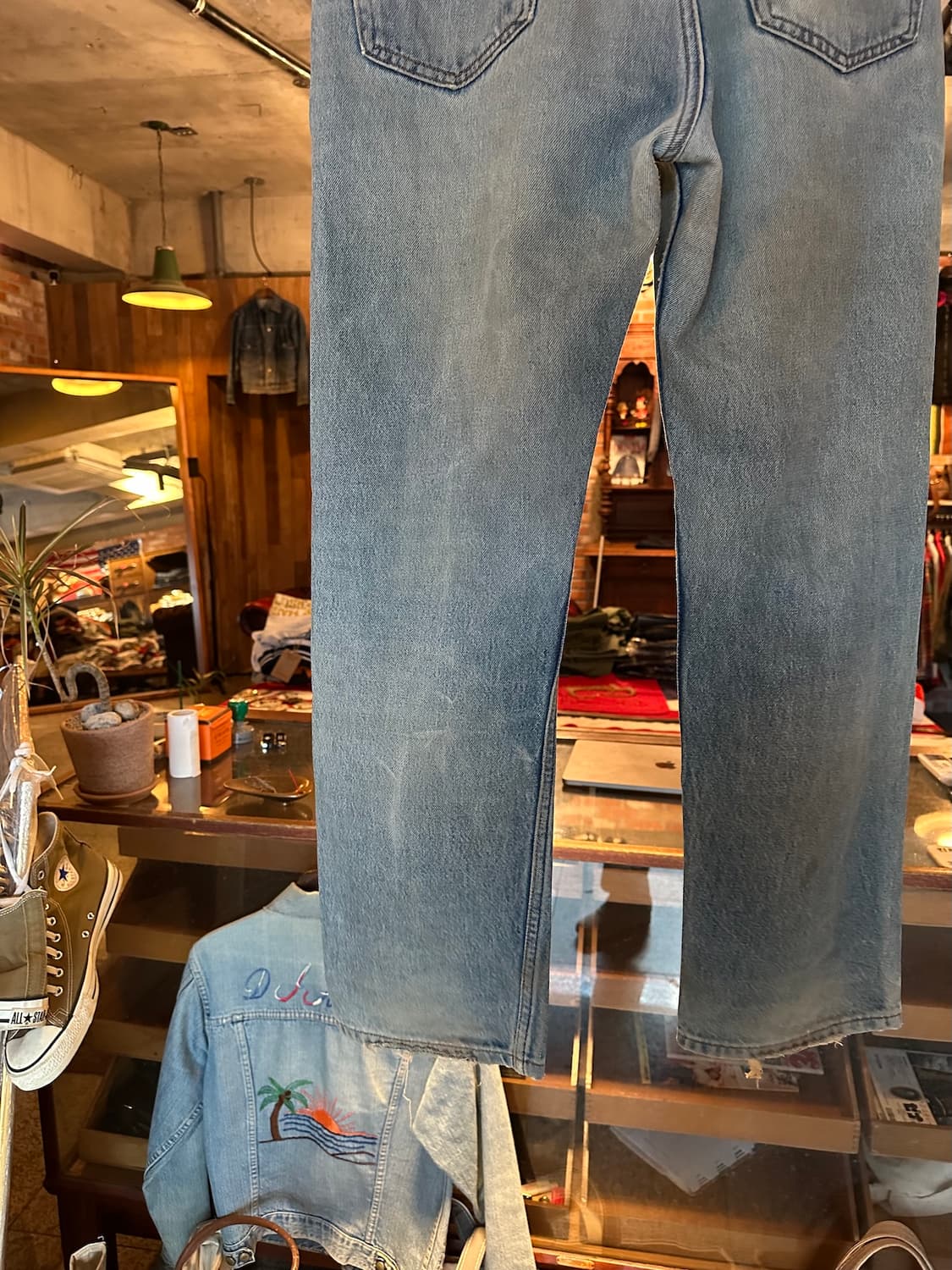 90s USA 빈티지 리바이스 501xx 0000 데님 팬츠 상품이미지8