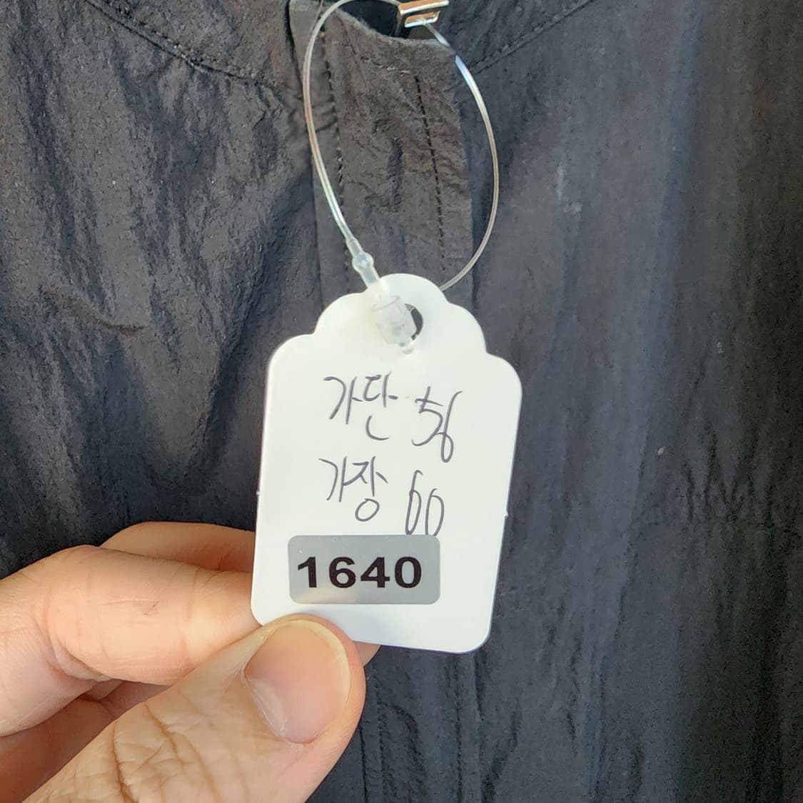  발렌시아 노카라 블랙 셔츠 자켓 상품이미지8