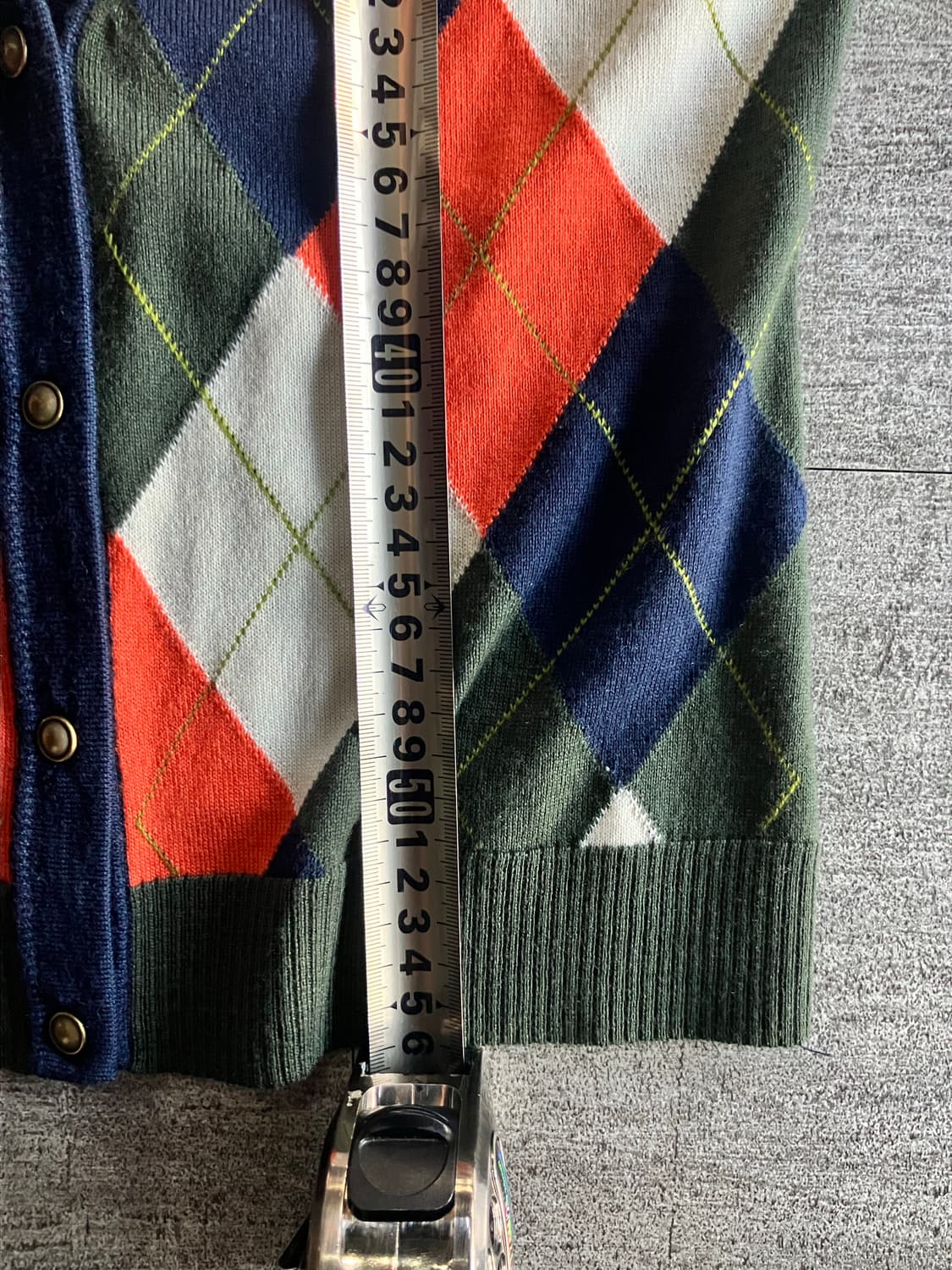 Beanpole 빈폴 핀터깔y2k 올드스쿨아메카지 아가일 니트베스트 상품이미지3