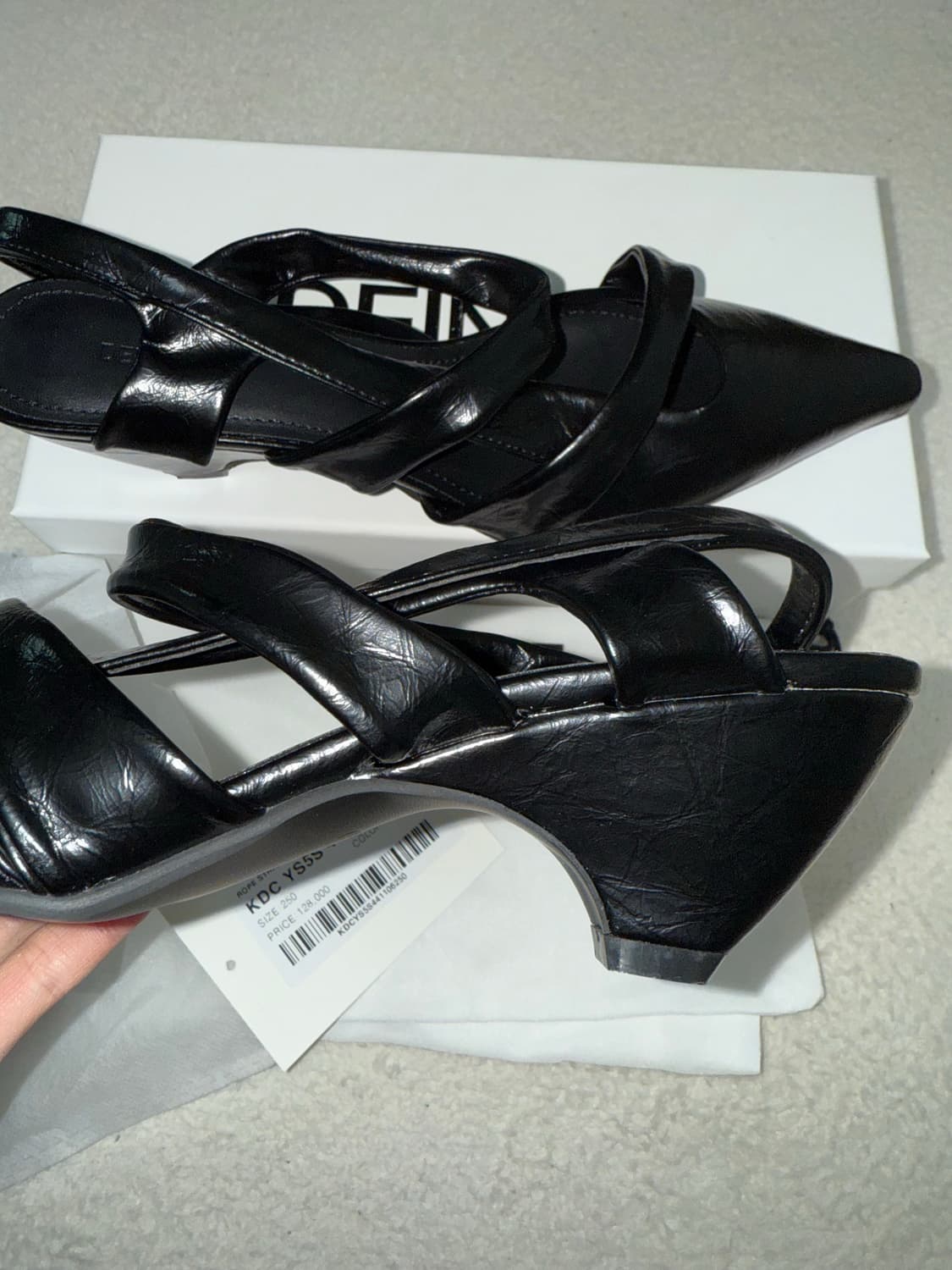 다이닛 슬링백 구두 새상품 250mm 상품이미지5