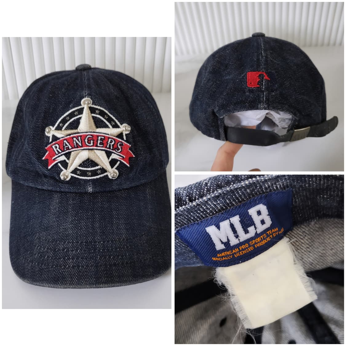 폴로 랄프로렌 빈티지 데님워싱 볼캡 모자 뉴에라 뉴욕양키스 EXR MLB 상품이미지5