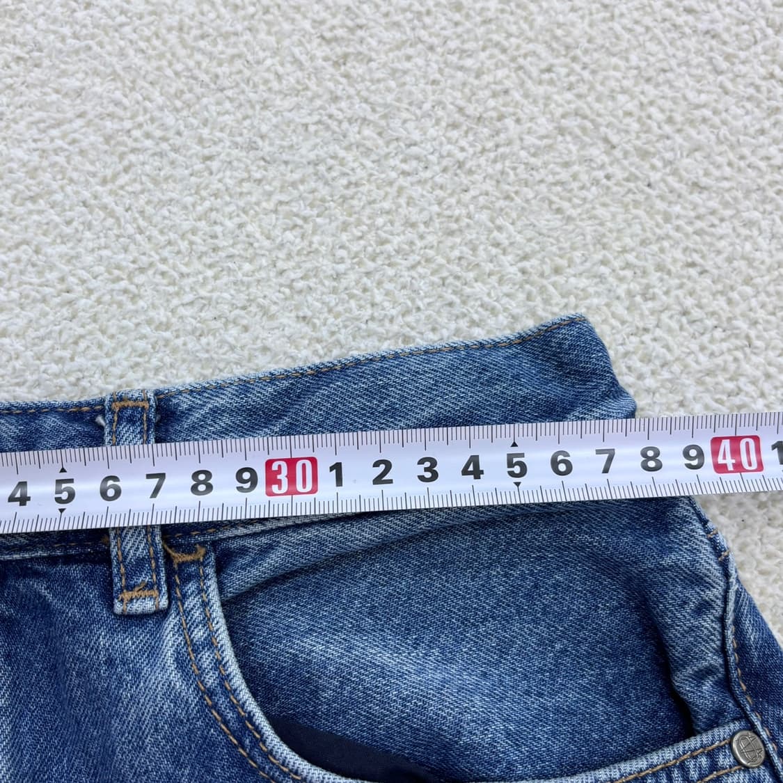 38 마시모두띠 부츠컷 데님 팬츠 0325E 상품이미지5