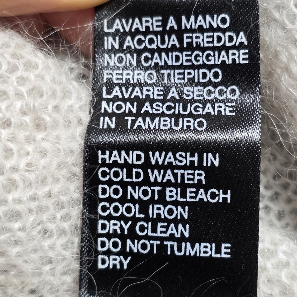 0780 로베르토콜리나 이태리 모헤어 알파카 니트 가디건 M 상품이미지10