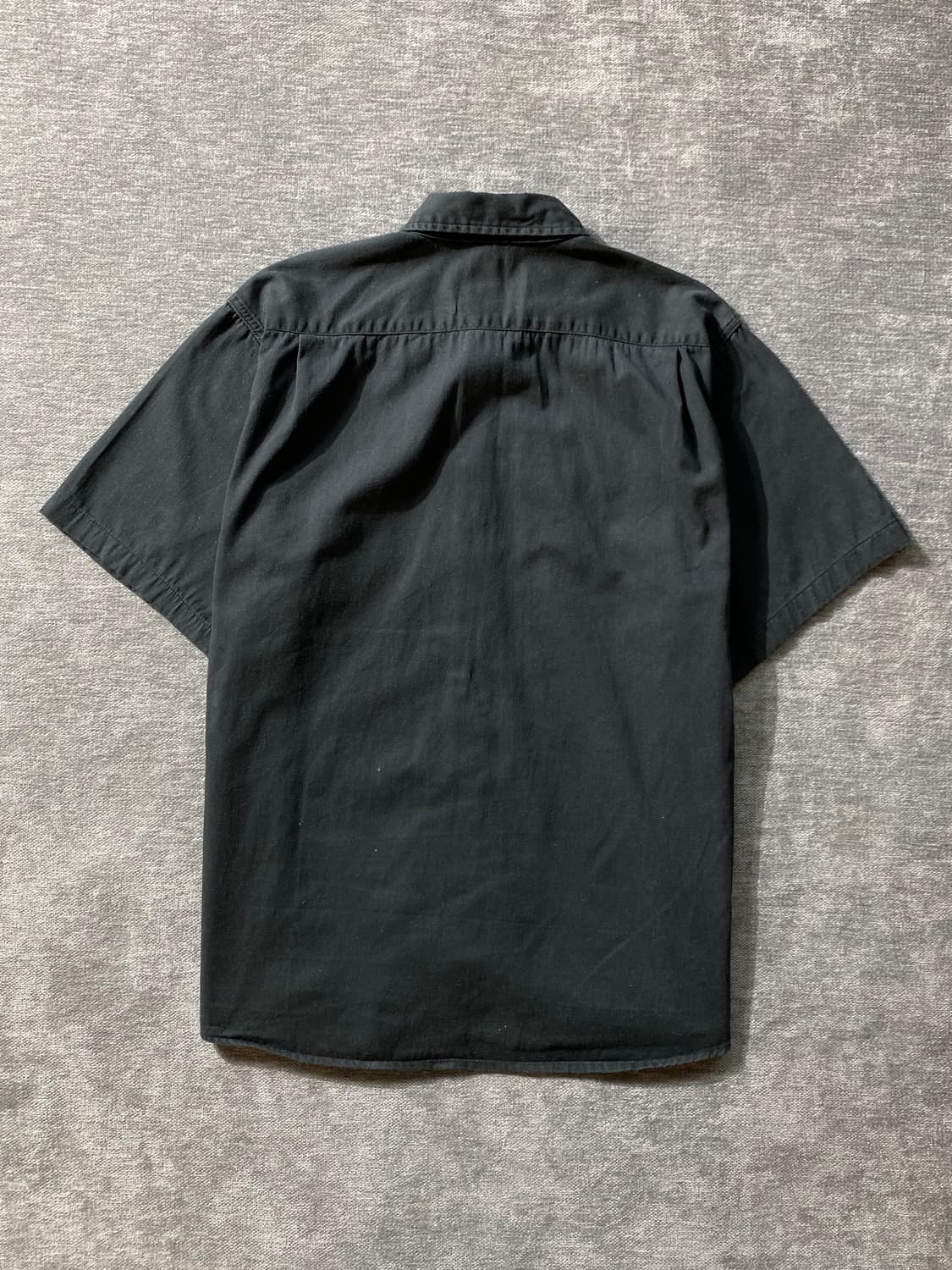 [XL] Carhartt 칼하트 블랙 코튼 반팔 셔츠 상품이미지4