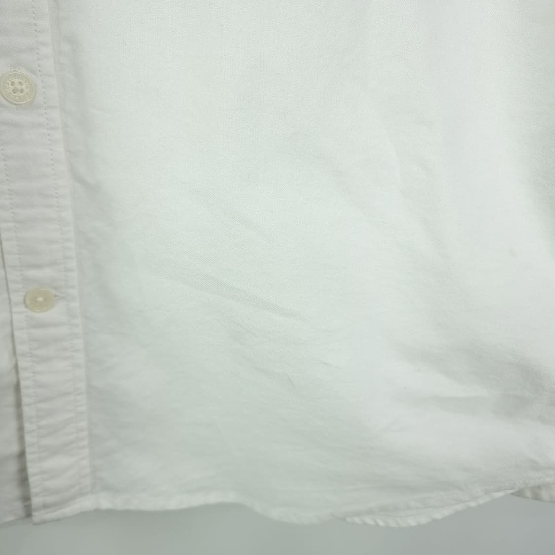 [후아유] 곰돌이 자수 셔츠 화이트 M18959 상품이미지9